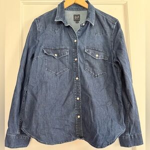 Denim Western Shirt
